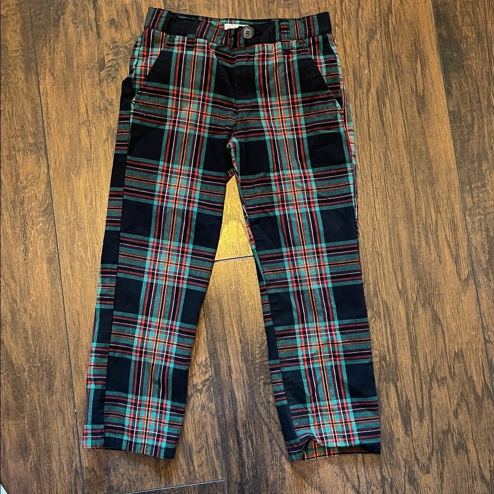 Cat & Jack Multicolor Plaid Suit Boys SZ 5 - Picture 7 of 11